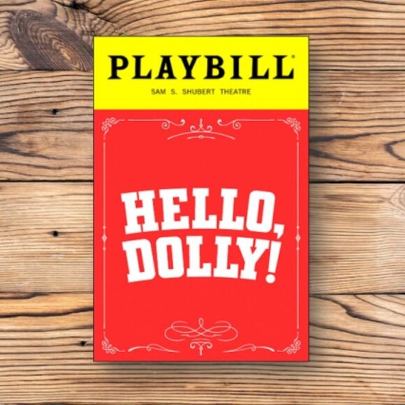 Hello Dolly Playbill Broadway Musical Refrigerator Fridge Locker Tool Box Magnet - Picture 1 of 2